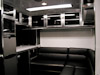 Kahne Racing T&E 53' Semi Sprint Trailer - Interior View - Lounge Area