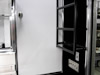 Kahne Racing T&E 53' Semi Sprint Trailer - Interior View - Access Ladder to Upper Level Storage